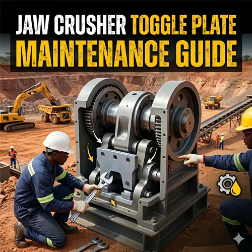 Jaw Crusher Toggle Plate Maintenance Gui