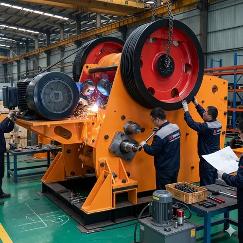 How We Manufacture Heavy Duty Jaw Crushe