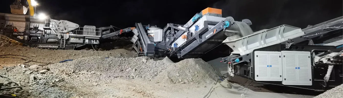 In a quarry,stone crusher,jaw crusher