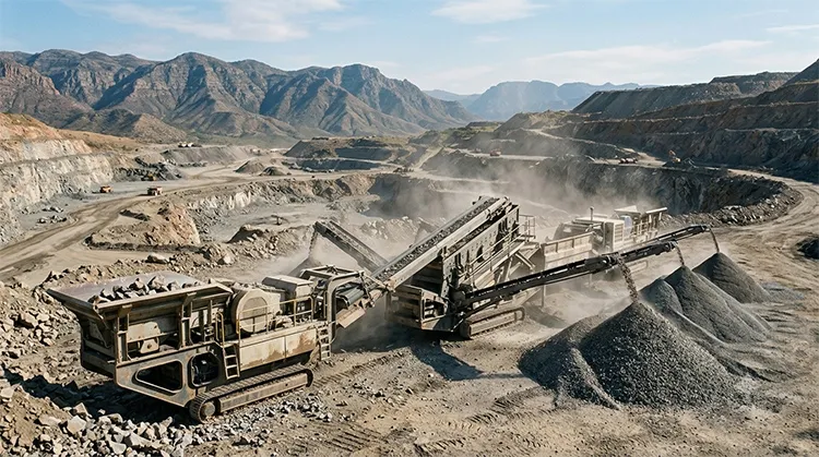 конусная дробилка,мобильный дробильный комплекс,щековая дробилка,SanMing Machinery,карьерная техника,стоимость дробильного комплекса