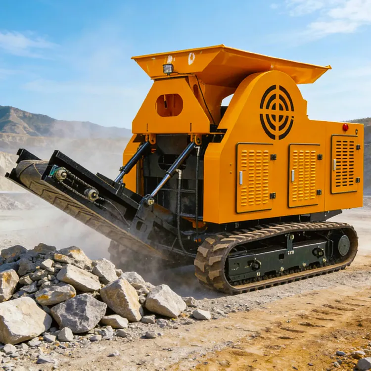 HTJC-510 Mobile Tracked Jaw Cr