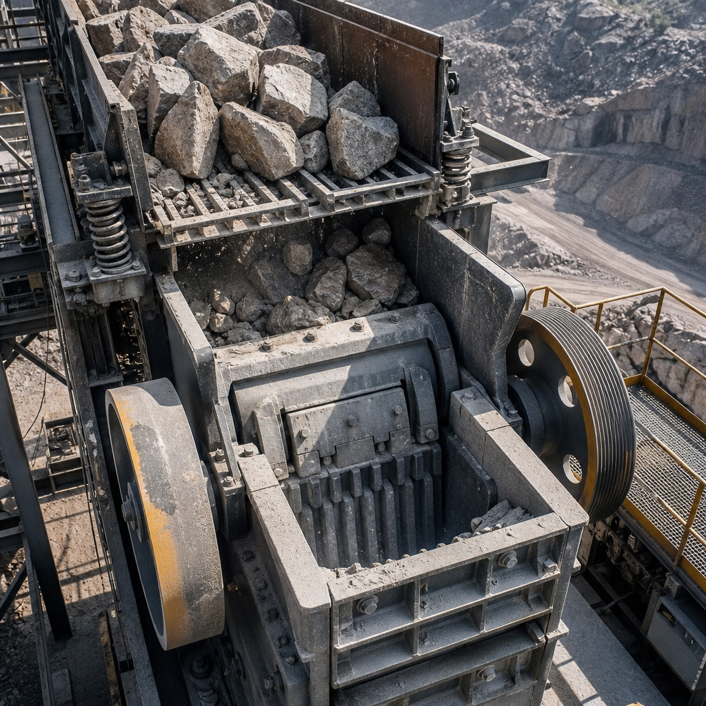 Single-Toggle Jaw Crusher